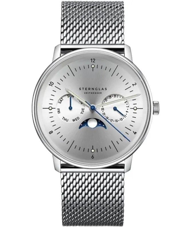 Orologio da Uomo Sternglas Naos Moonphase S01-NM52-MI04