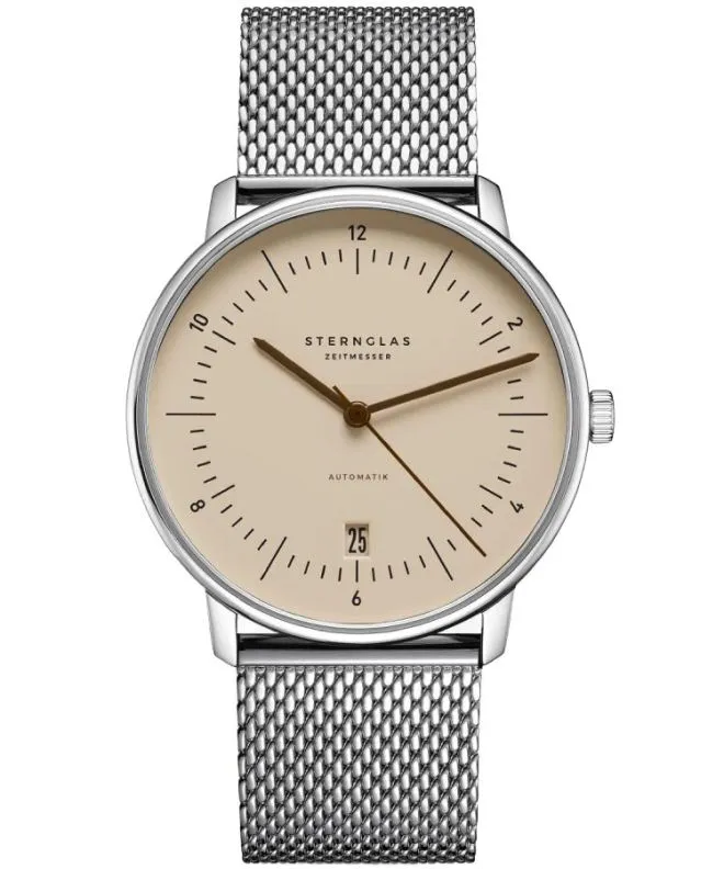 Orologio da Uomo Sternglas Naos Sand Brown Automatic S02-NA54-MI04