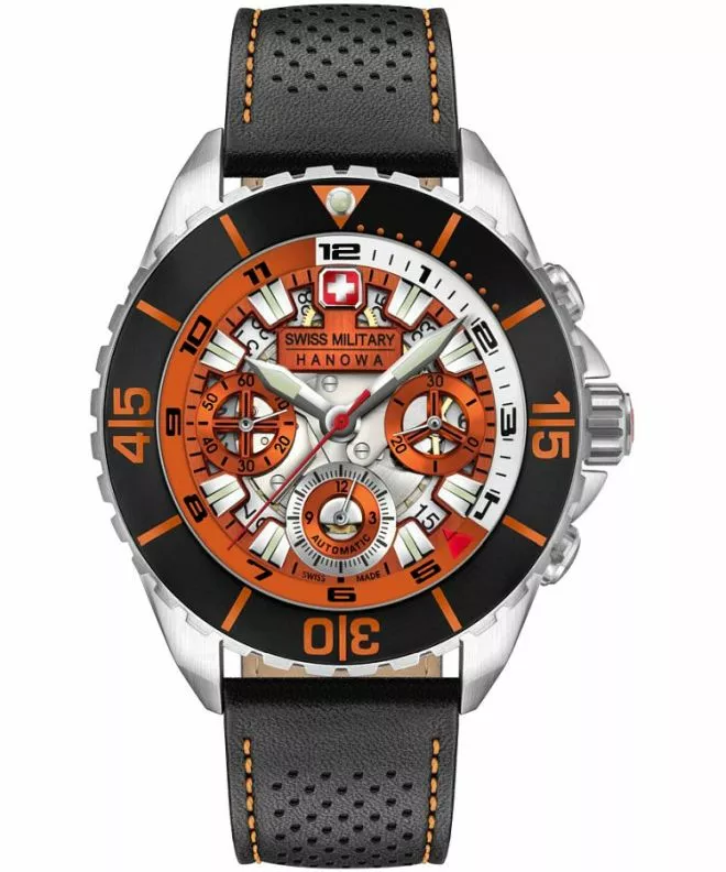 Orologio da Uomo Swiss Military Hanowa Hans Noll Automatic Chrono Limited Edition SET 05-5342.04.079