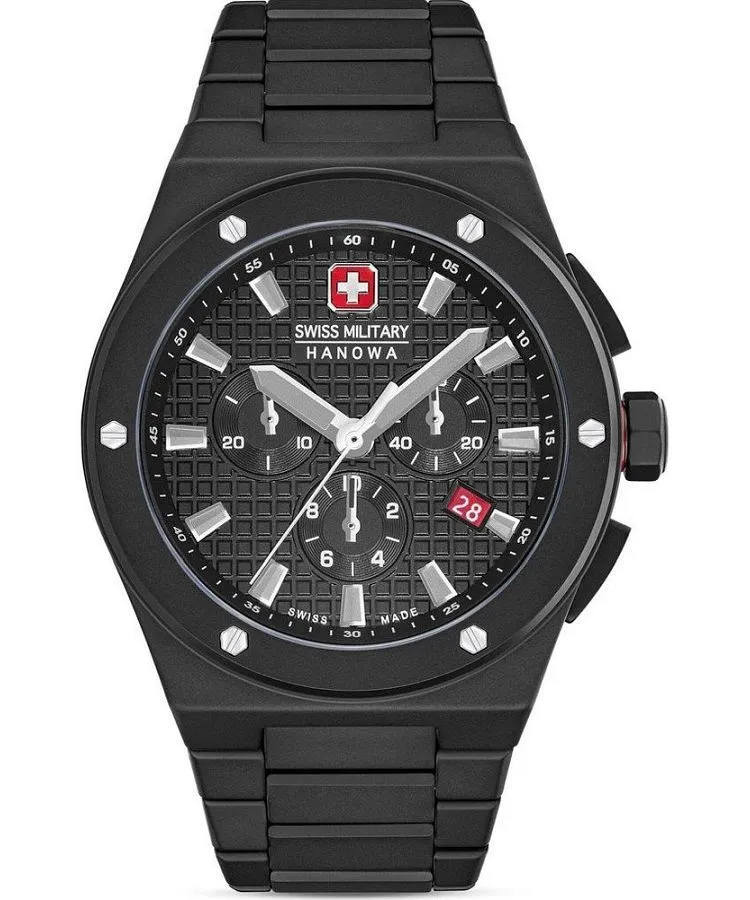 Orologio da Uomo Swiss Military Hanowa Land Sidewinder Ceramic Chronograph SMWGI0002280