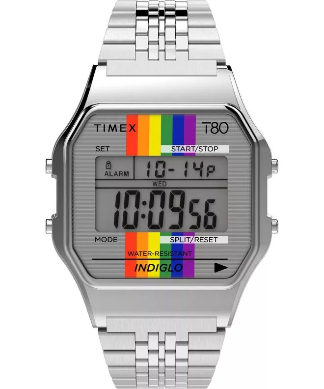 Orologio Unisex Timex T80 Rainbow Chronograph TW2U70700