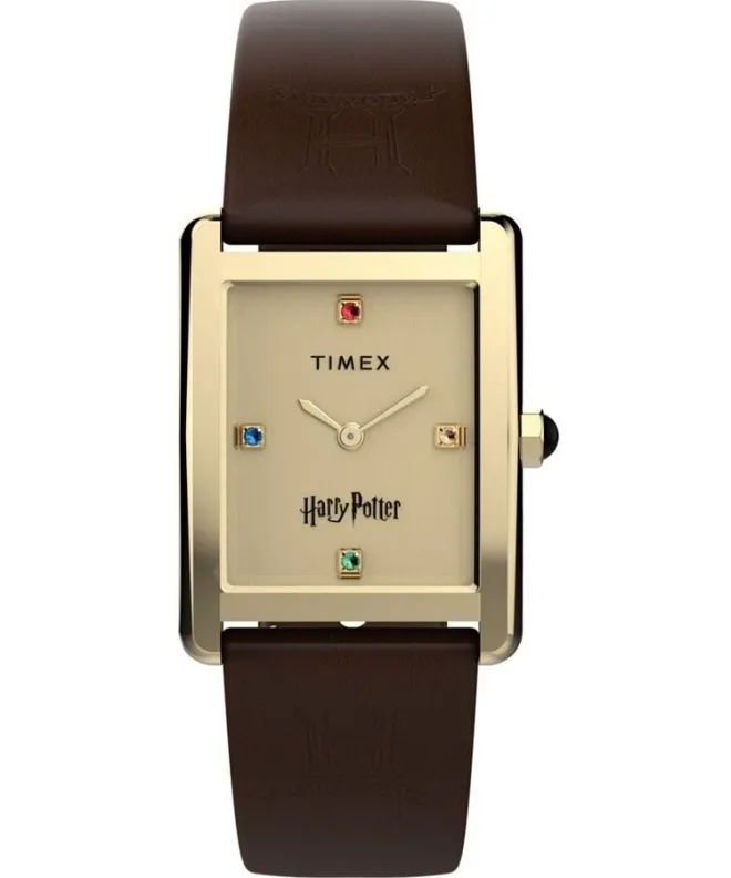 Orologio da Donna Timex Harry Potter X Hailey Hogwarts 24mm Leather Strap TW2Y75700