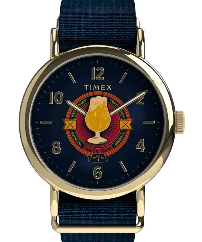 Orologio Unisex Timex Harry Potter X Weekender Butterbeer 40mm Fabric Strap TW2Y76100