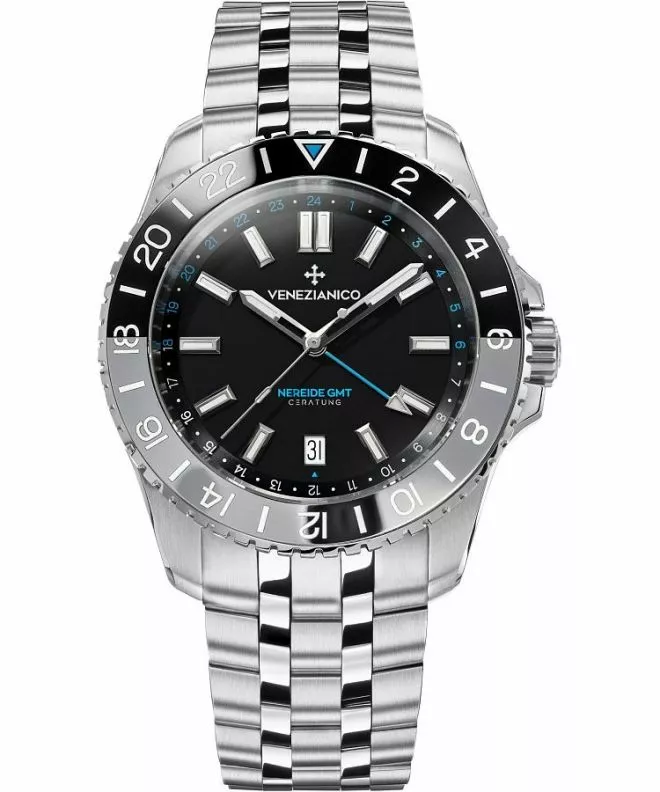 Orologio da Uomo Venezianico Nereide GMT Ceratung™ Automatic 4521500S