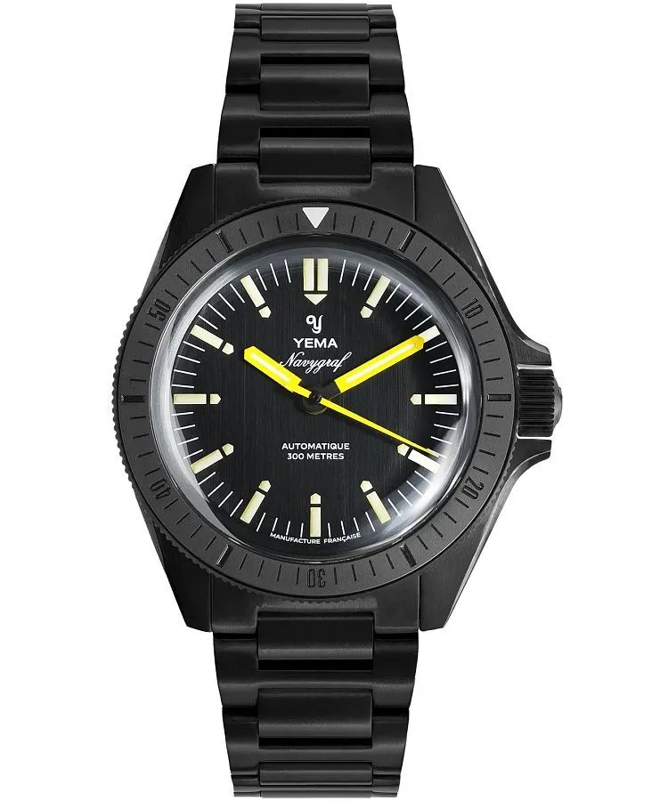 Orologio da Uomo Yema Navygraf Phantom Automatic Limited Edition 21.26.10.66.SNL.M6