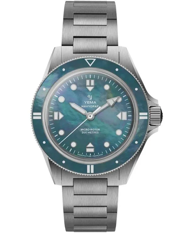 Orologio da Uomo Yema Navygraf Pearl Automatic Limited Edition 22.25.20.55.SNL.M