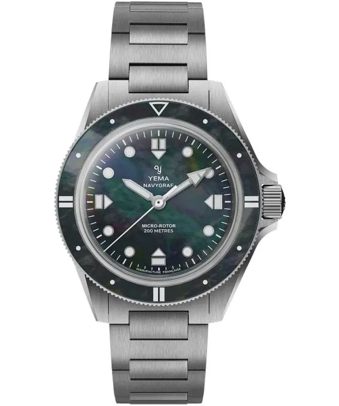 Orologio da Uomo Yema Navygraf Pearl Automatic 22.25.20.66.SN.M