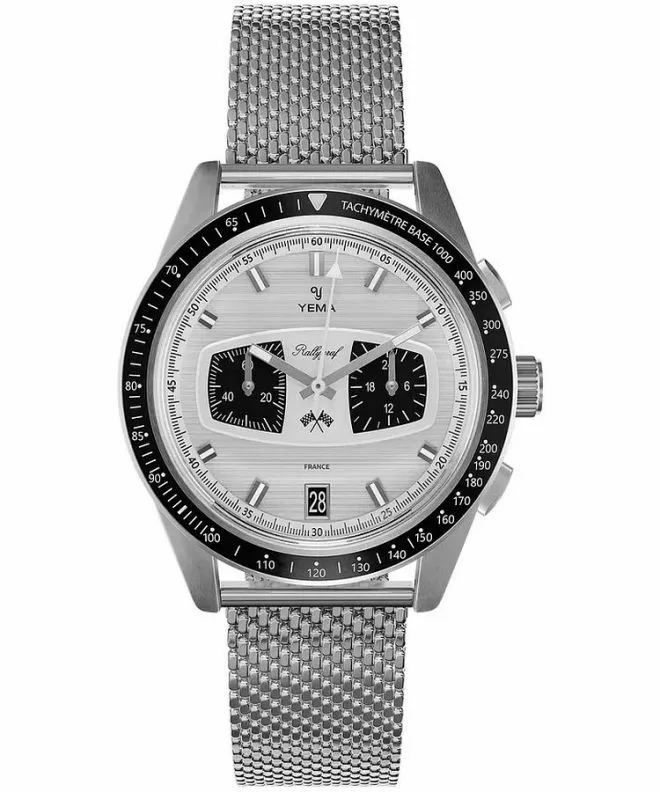 Orologio da Uomo Yema Rallygraf Panda II Chronograph YMHF1584-BM