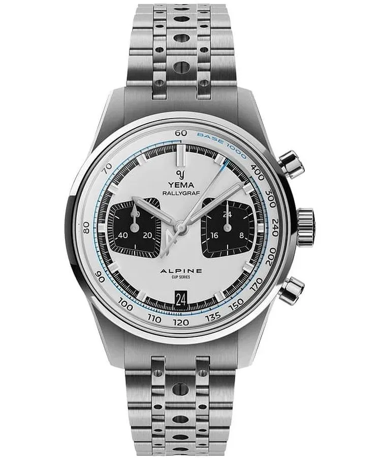 Orologio da Uomo Yema Rallygraf Alpine Cup Series Chronograph YMHF1589ALP-BM