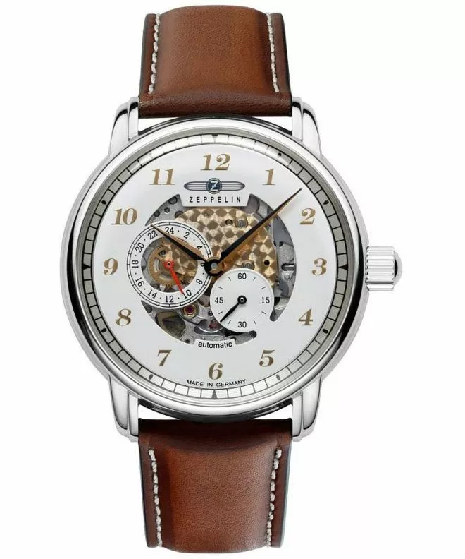Orologio da Uomo Zeppelin New Captain's Line Automatic 8658-1 (86581)