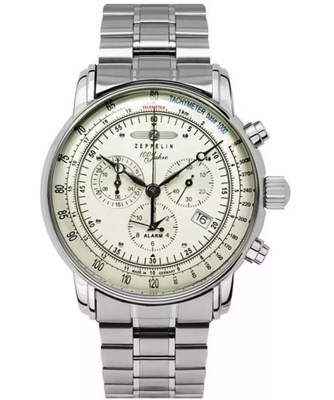 Orologio da Uomo Zeppelin 100 Jahre Chronograph 8680MB-3 (8680MB3)