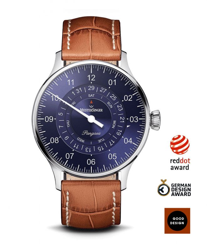 Orologio da Uomo Meistersinger Pangaea Day Date Automatic