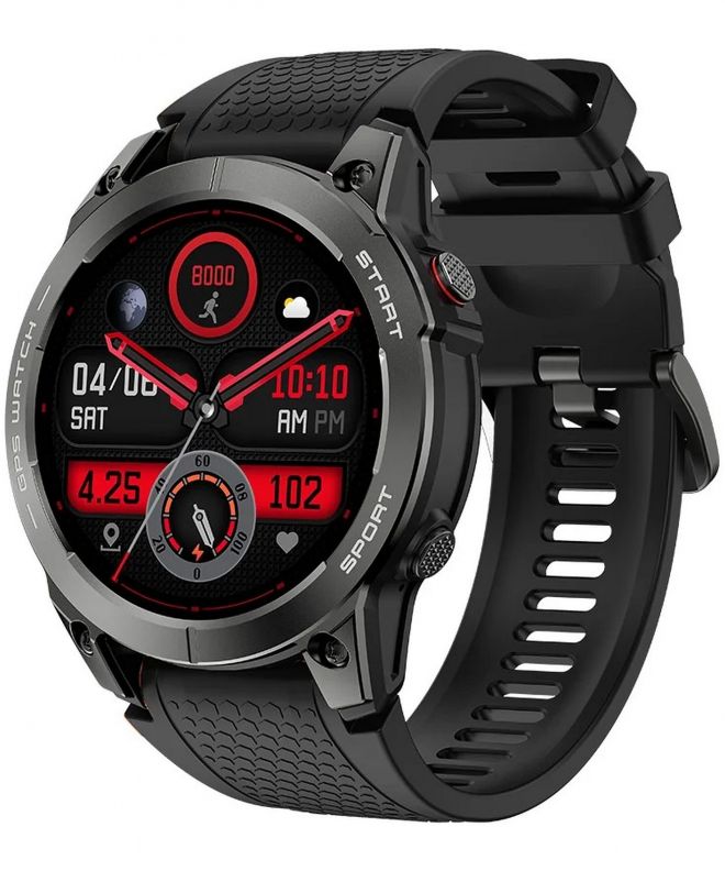 Smartwatch Unisex Manta Activ X GPS Czarny SET