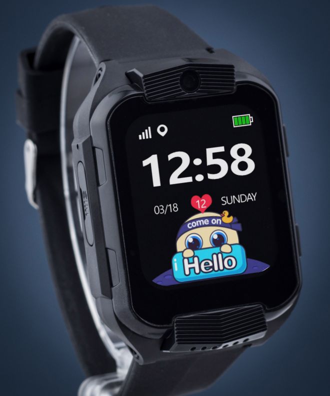 Smartwatch per Bambini Pacific 32 4G LTE SIM Black