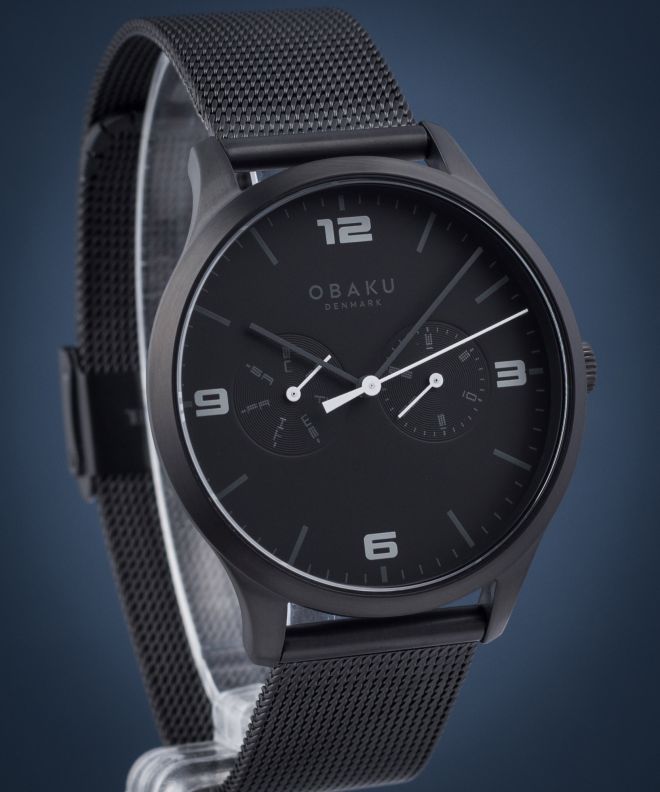 Orologio da Uomo Obaku Ask Charcoal