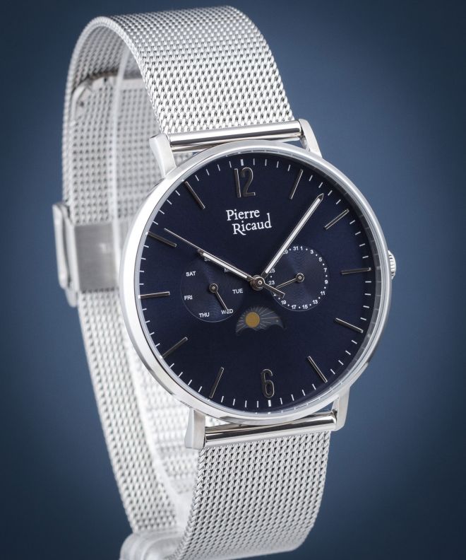 Orologio da Uomo Pierre Ricaud Moon Phase