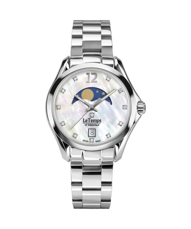 Orologio da Donna Le Temps Sport Elegance Moon Phase