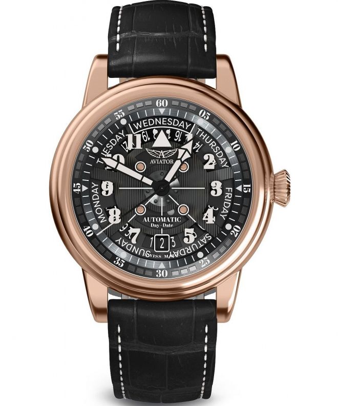 Orologio da Uomo Aviator Douglas Day-Date Meca 41