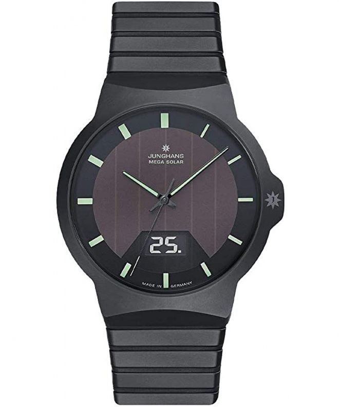 Orologio da Uomo Junghans Force Mega Solar Radio-Controlled