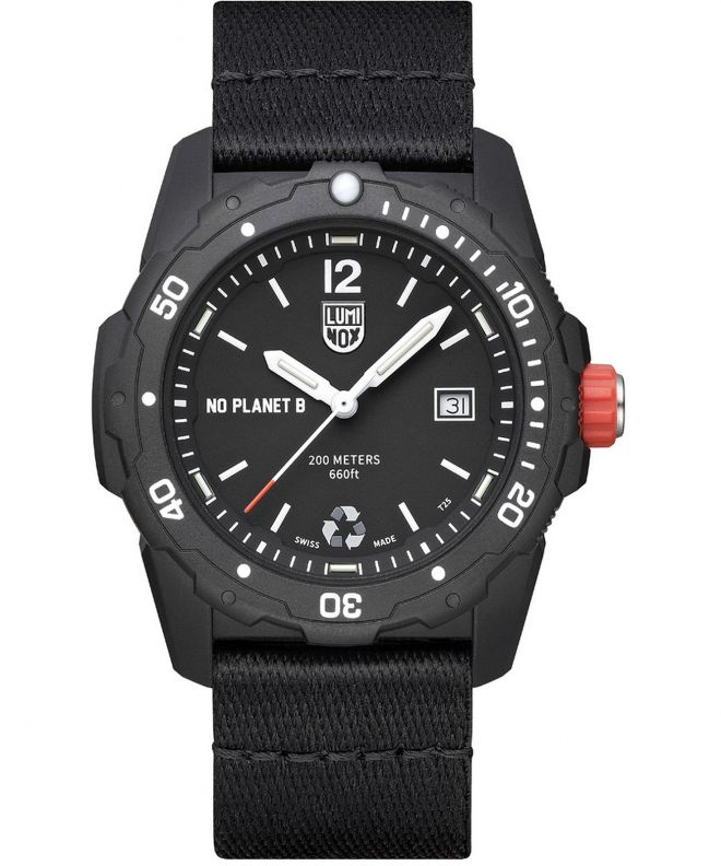 Orologio da Uomo Luminox Bear Grylls Survival 3720 Sea Series No Planet B