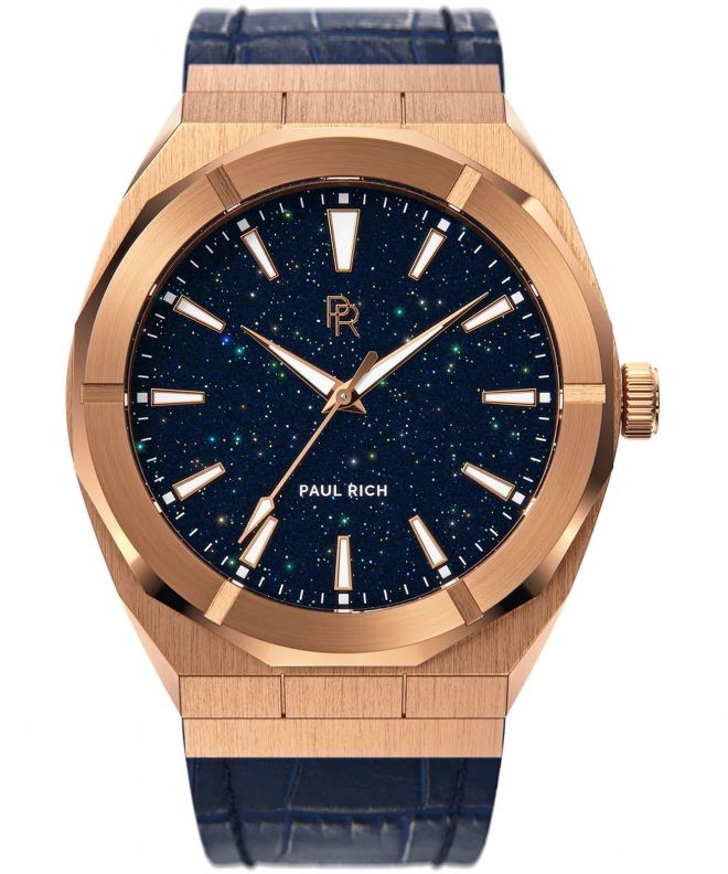 Orologio da Uomo PAUL RICH Star Dust Rose Gold Leather 45