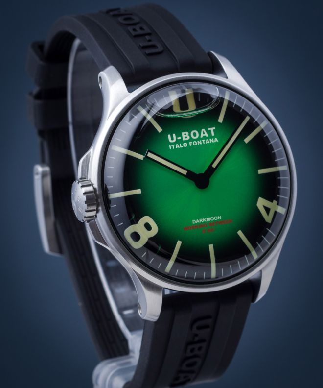 Orologio da Uomo U-Boat Darkmoon Green SS Soleil