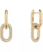 Orecchini Daniel Wellington Crystal Link Gold