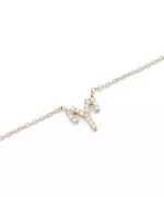 Collana Daniel Wellington Crystal Zodiac Chain Gold Aries
