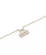 Collana Daniel Wellington Crystal Zodiac Chain Gold Libra