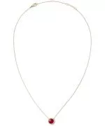 Collana Daniel Wellington Audrey Red Agathe Gold