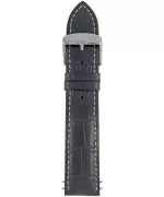 Cinturino Zeppelin Black Leather