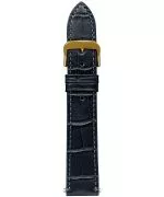 Cinturino Zeppelin Black Leather