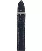 Cinturino Zeppelin Black Leather