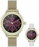 Smartwatch da Donna Garett Signature Stella Gold Mesh SET