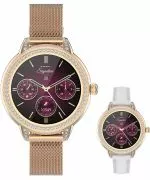 Smartwatch da Donna Garett Signature Stella Rose Gold Mesh SET