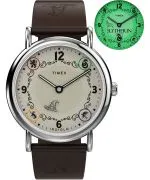 Orologio Unisex Timex Harry Potter X Weekender Slytherin House 38mm Leather Strap