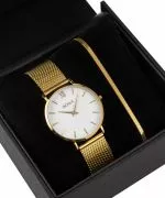 BOWA London White-Gold 33 Gift Set (orologio + bracciale)
