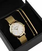 BOWA Tokyo White-Gold Mesh 33 Gift Set (orologio + bracciale)
