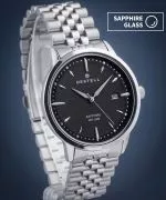 Orologio da Uomo DESTELL Pictor Black Silver Steel Sapphire
