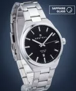 Orologio da Uomo DESTELL Aries Black Silver Steel Sapphire