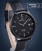 Orologio da Uomo DESTELL Pictor Full Black Leather Sapphire