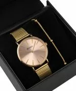 BOWA New York Pink-Gold Mesh 38 Gift Set (orologio + bracciale)