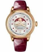 Orologio da Donna Aviator Moonflight Gemstone Edition Silver Red Ruby Limited Edition