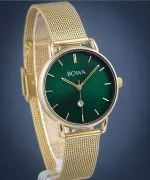 Orologio da Donna BOWA Milan Green Gold Mesh 34