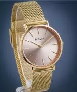Orologio da Donna BOWA New York Petite Pink-Gold Mesh 34