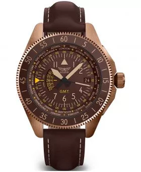 Orologio da Uomo Aviator Airacobra GMT