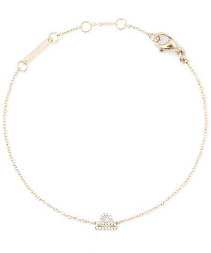 Bracciale Daniel Wellington Crystal Zodiac Chain Gold Libra