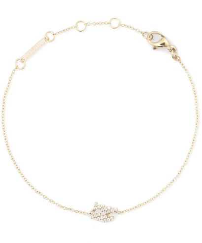 Bracciale Daniel Wellington Crystal Zodiac Chain Gold Aquarius