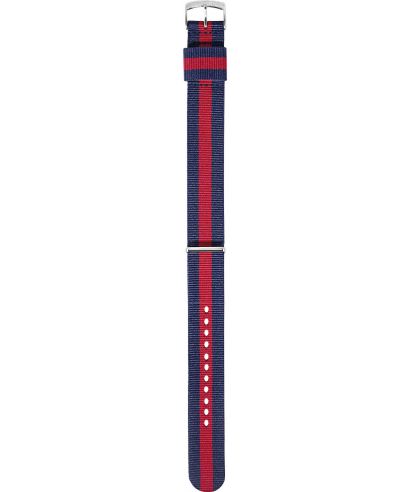 Striscia Morellato Evolution Nastro Cannete Blue-Red 18 mm