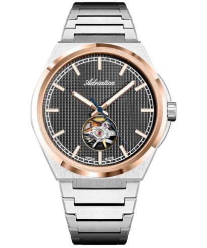Orologio da Uomo Adriatica Classic Open Heart Automatic
